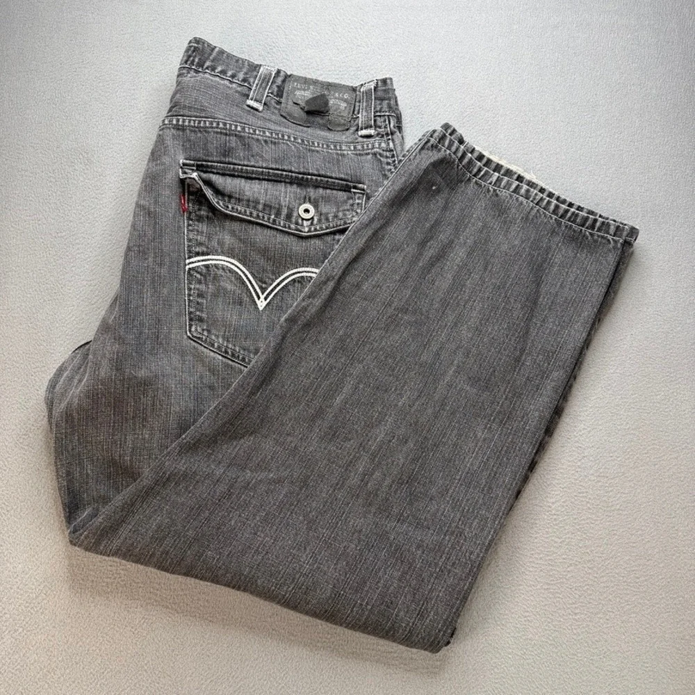 VTG Levis 569 Jeans Baggy Loose Straight Fit 42x32 (FIT 41x30) Y2K Skater Retro